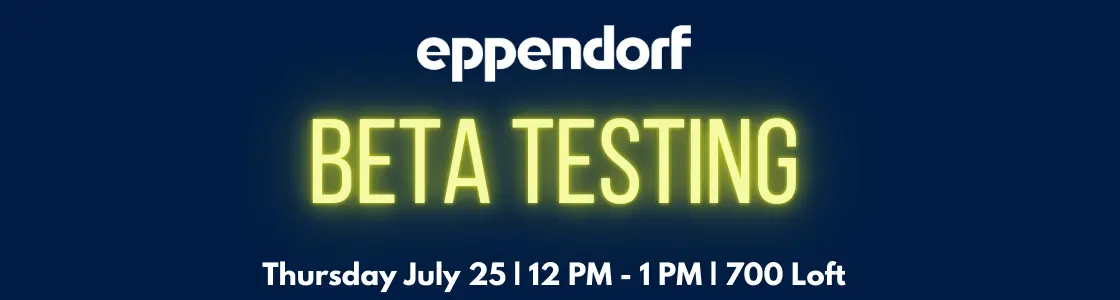 Eppendorf Beta testing